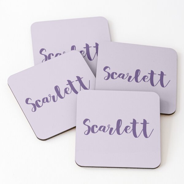 Item preview, Scarlett Personalized Design designed and sold by Binsagar.