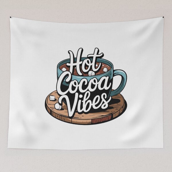 Item preview, Hot Cocoa Vibes Celebration for Chocolate Lovers designed and sold by JustCrafted.