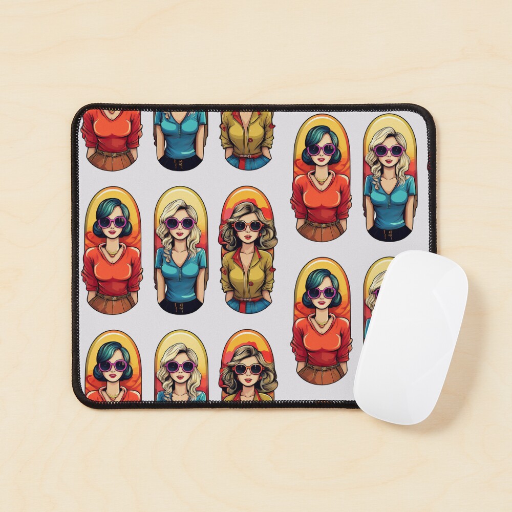 Item preview, Mouse Pad designed and sold by monkeybusiness-.