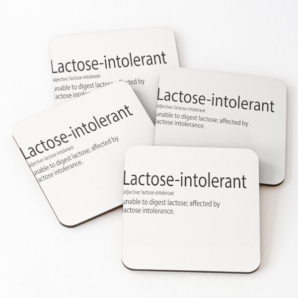 Item preview, Lactose intolerant designed and sold by Domiska.
