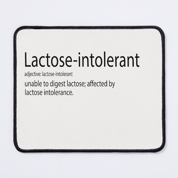 Item preview, Lactose intolerant designed and sold by Domiska.