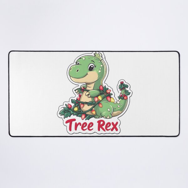 Item preview, Cute Christmas Tree Rex Art designed and sold by CoolMantras.