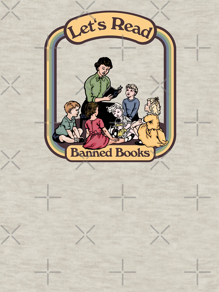 Thumbnail 7 von 7, Classic T-Shirt, Lasst uns verbotene Bücher lesen designt und verkauft von unhingedheather.