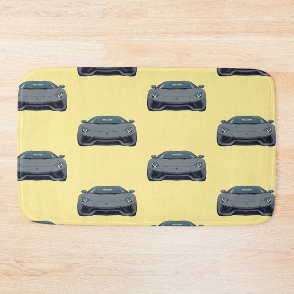 Item preview, Commanding aventador in matte gunmetal gray comic style designed and sold by kahida.