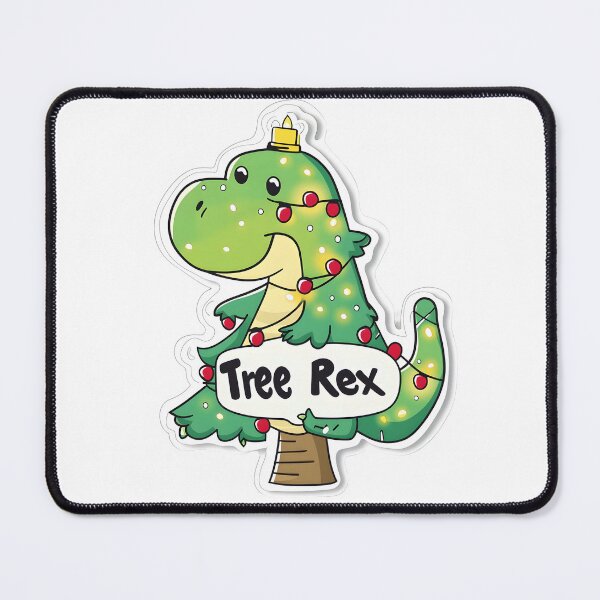 Item preview, Cute Christmas Tree Rex Art designed and sold by CoolMantras.
