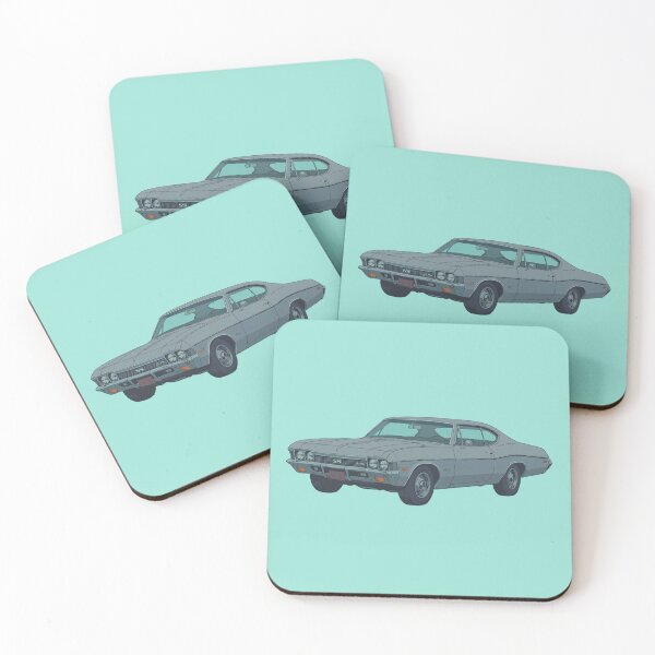 Item preview, Commanding teal a matte gunmetal impala in style designed and sold by kahida.