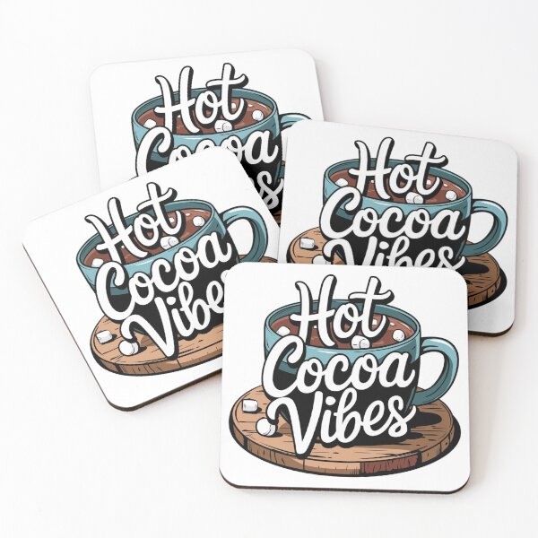 Item preview, Hot Cocoa Vibes Celebration for Chocolate Lovers designed and sold by JustCrafted.