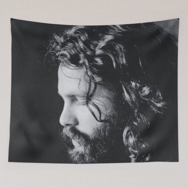 Item preview, Bearded Jim Morrison - The Doors | Black And White | TheAmericanPoet designed and sold by TheAmericanPoet.