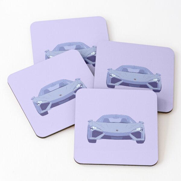 Item preview, Futuristic silver steed comic style aventador designed and sold by kahida.