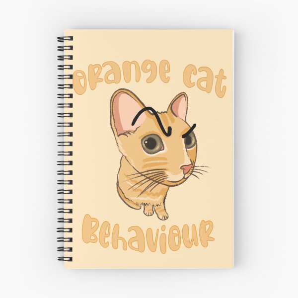 Artikelvorschau, Verhalten von orangefarbenen Katzen entworfen und verkauft von Mvlvk.