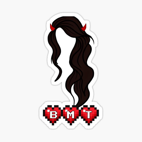 Item preview, ByMoralTear Logo Hair and Horns designed and sold by ByMoralTear.