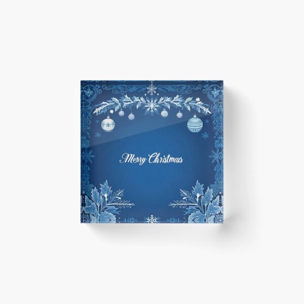 Item preview, BLUE Christmas  designed and sold by DreamistStore.