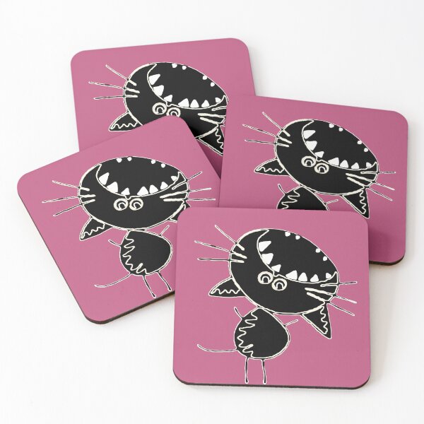 Item preview, Black Meowing Cat designed and sold by TerazTy.