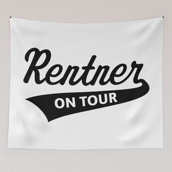 Artikelvorschau, Rentner – On Tour (Rente / Ruhestand / Black) entworfen und verkauft von MrFaulbaum.