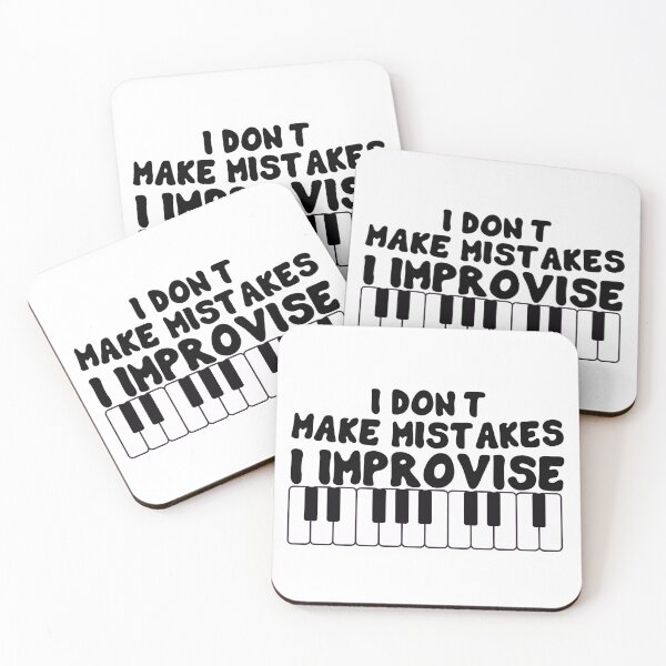 Item preview, I Don't Make Mistakes I Improvise  designed and sold by khallidaart.