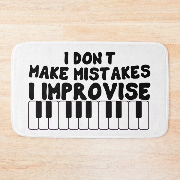 Item preview, I Don't Make Mistakes I Improvise  designed and sold by khallidaart.