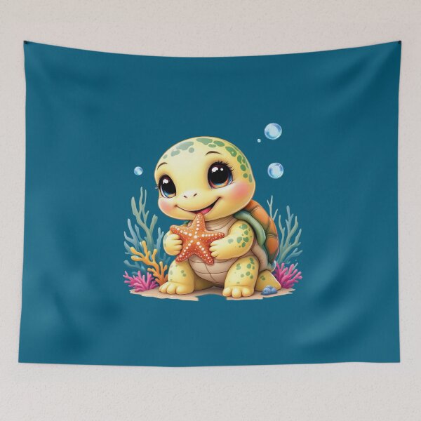 Item preview, turtle and starfish designed and sold by jkrphoto.