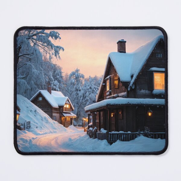 Item preview, winter idyll designed and sold by blackwhiteblue.