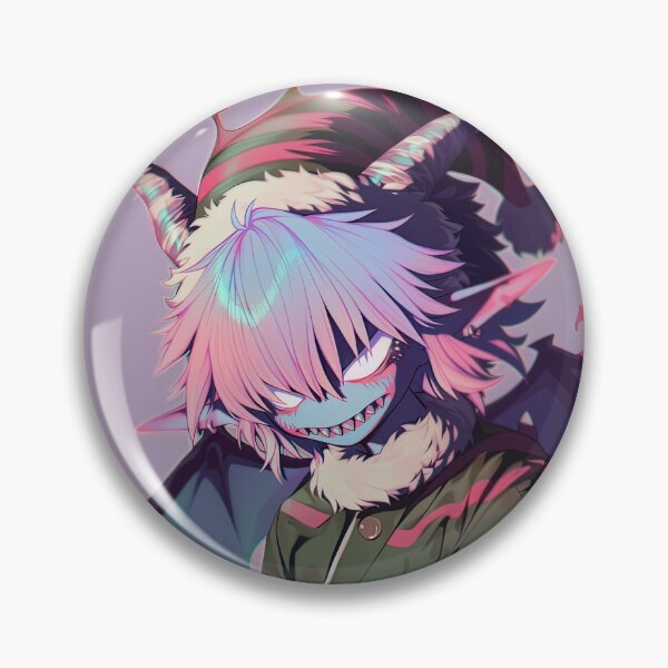 Item preview, Dark Creepy Pastel Christmas Demon designed and sold by bubblegoth.