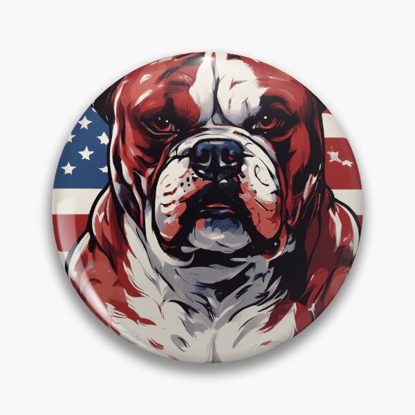 Artikelvorschau, All American Bulldog im Boxring entworfen und verkauft von AiArtestry.