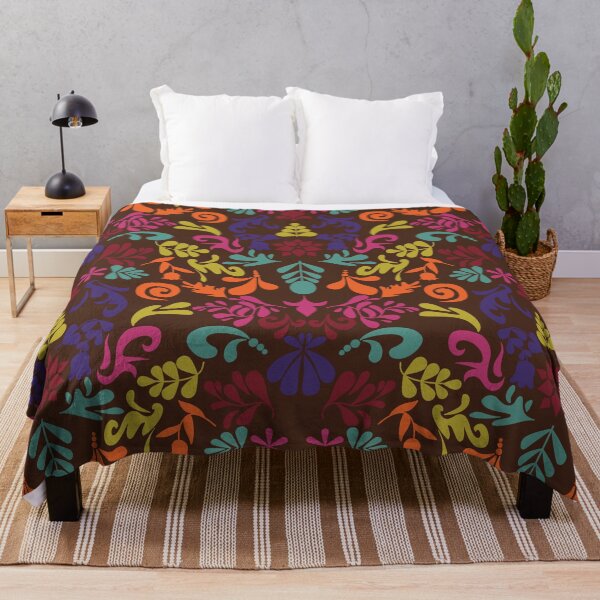 Item preview, Retro Nordic Christmas Swirl Damask Bright Multicolor designed and sold by GenAumonier.