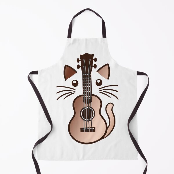 Item preview, Cat-Inspired Ukulele designed and sold by 2Blue-Dots.