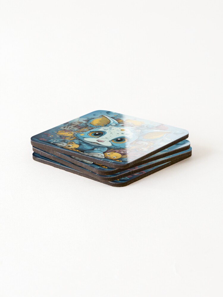 Thumbnail 4 of 5, Coasters (Set of 4), Laughter designed and sold by Raloel.