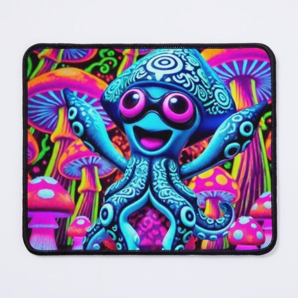 Item preview, Psychedelic Squid, Neon Blacklight  designed and sold by Shs-Kenya.