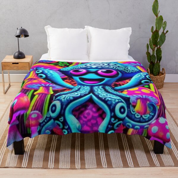 Item preview, Psychedelic Squid, Neon Blacklight  designed and sold by Shs-Kenya.