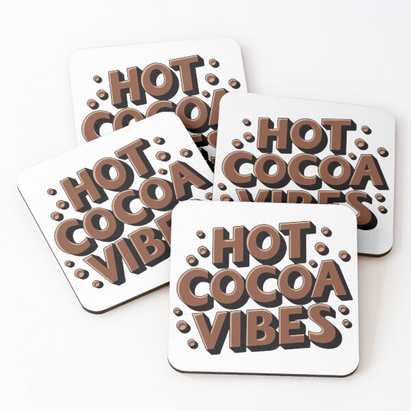 Item preview, Hot Cocoa Vibes Celebration for Chocolate Lovers designed and sold by JustCrafted.