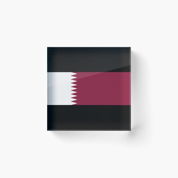 Item preview, Flag of Qatar  designed and sold by TinaJostDesigns.