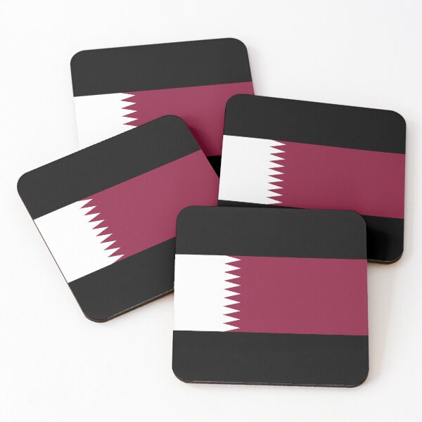 Item preview, Flag of Qatar  designed and sold by TinaJostDesigns.