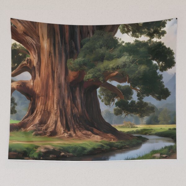 Item preview, huge tree trunk in the forest designed and sold by AA-designstore.
