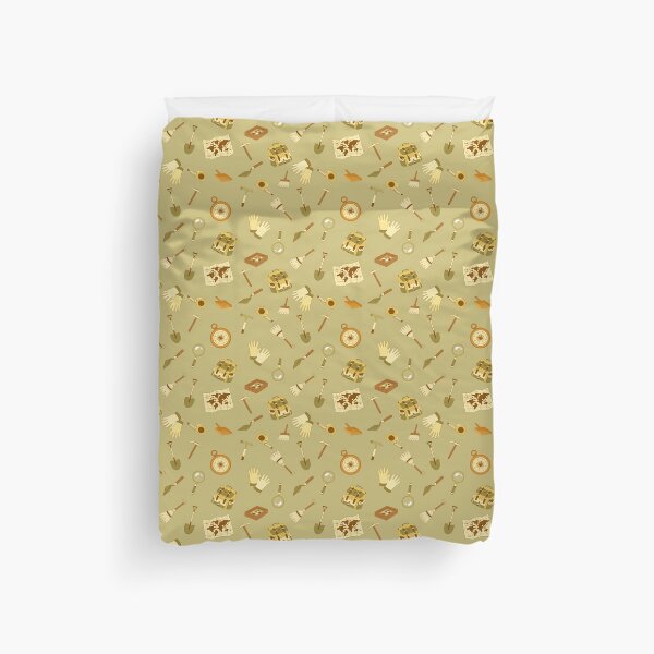 Item preview, Archaeology Toolbox Background Pattern - Green designed and sold by ottrain.