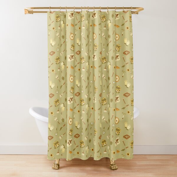 Item preview, Archaeology Toolbox Background Pattern - Green designed and sold by ottrain.