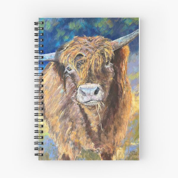 Item preview, Sterling, the Hairy Coo designed and sold by CathiePuaArt.