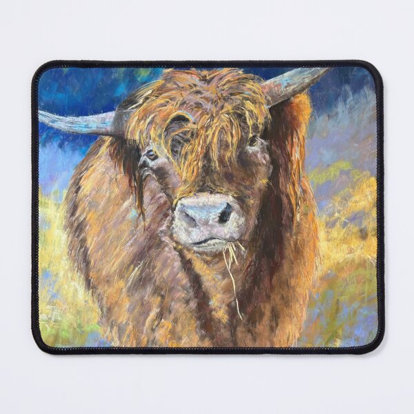 Item preview, Sterling, the Hairy Coo designed and sold by CathiePuaArt.
