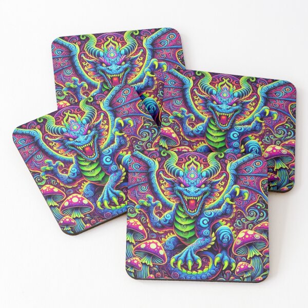 Item preview, Dragon King Psychedelics, Neon Blacklight  designed and sold by Shs-Kenya.