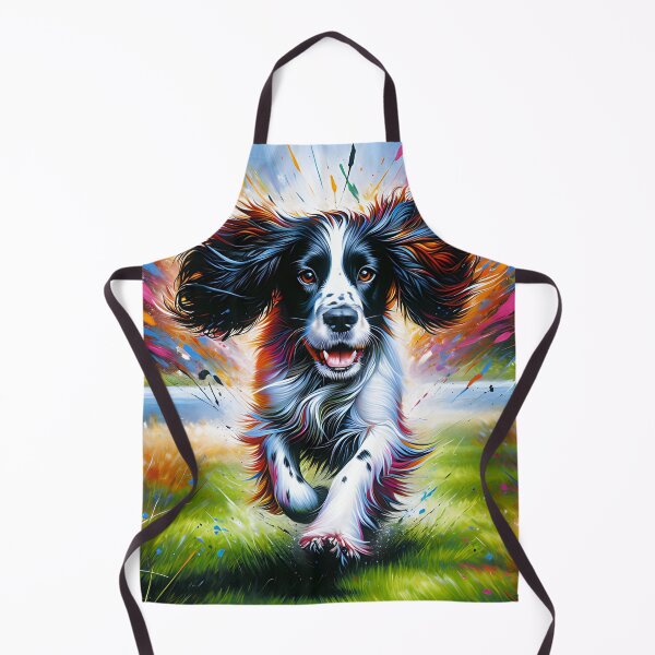 Item preview, English Springer Spaniel Dog Acrylic Print Pet Portrait Pet Lovers designed and sold by Puppy Puzzles Plus.