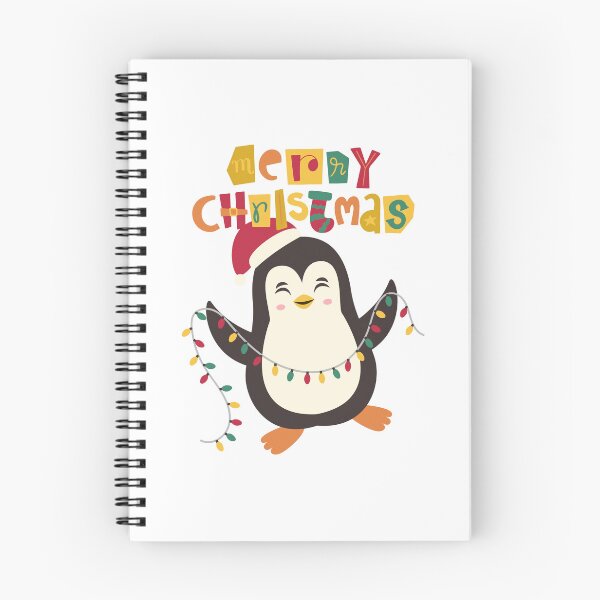 Item preview, Merry Christmas colorful design holiday penguin designed and sold by rajenrishi.