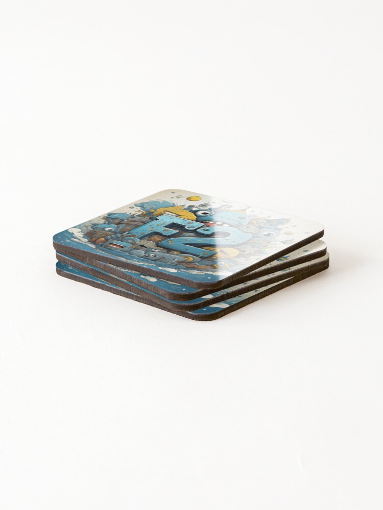 Thumbnail 4 of 5, Coasters (Set of 4), Laughter designed and sold by Raloel.