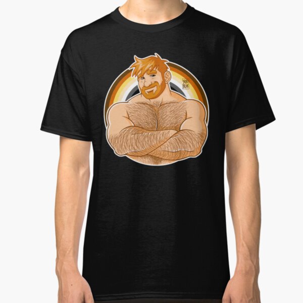 ADAM LIKES CROSSING ARMS - BEAR PRIDE - GINGER EDITION Classic T-Shirt