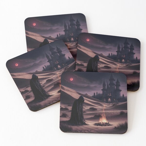 Item preview, dark fantasy desert, the terrifying desert designed and sold by AA-designstore.