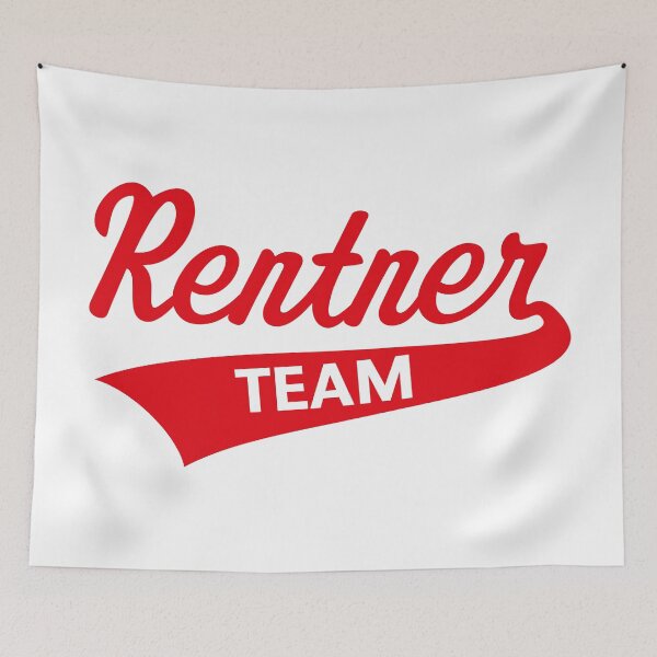 Item preview, Pensioner Team (Senior Team / Red) designed and sold by MrFaulbaum.
