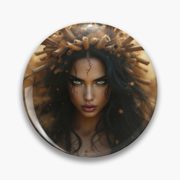 Item preview, Cinnamon Element Muse with Cinnamon Crown designed and sold by WickedFairySt.