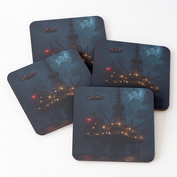 Item preview, oil platform ovni designed and sold by renatagirl.