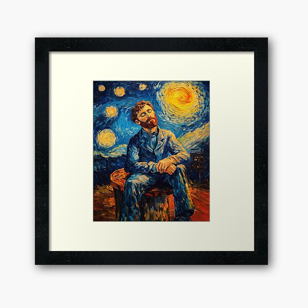 Aperçu de l'œuvre Illustrations inspirées de Vincent van Gogh créée et vendue par VISIONARTIST.