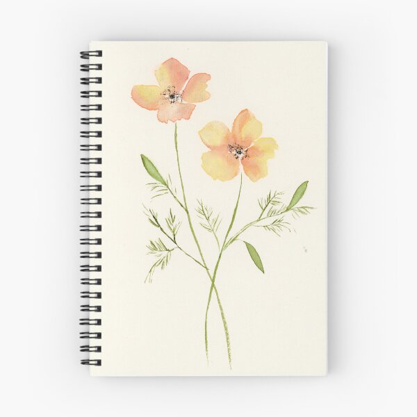 Item preview, Yellow Orange Flowers designed and sold by LindaLandersArt.