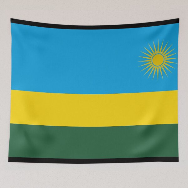 Item preview, Flag of Rwanda designed and sold by TinaJostDesigns.