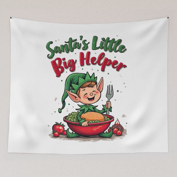 Item preview, santa's lil big helper  designed and sold by Ismartista.